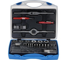 Резьбонарезной набор Bucovice Tools М3-М12 115CRV3 40пр 330120