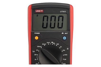 Профессиональный мультиметр UNI-T RLC-метр UT603 13-1012