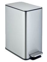 Ведро WeltWasser WW PAOLO MT 10L матовая сталь 10000013416