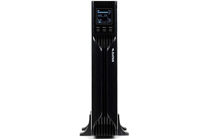 Источник бесперебойного питания Skat RAPAN-UPS 3000 RACK+4x9Ah Источник бесперебойного питания 2100 Вт, Line-interactive, синус, встроенные АКБ 6 шт.x 9Ah 8960