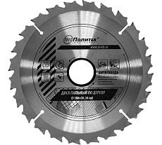 Диск пильный по дереву Антигвоздь 180х30 мм, Z24 Политех 5341180