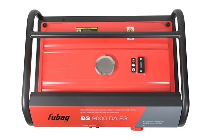 Бензиновая электростанция с электростартером и коннектором автоматики Fubag bs 9000 da es 641093