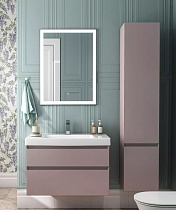 Мебель для ванной Kerama Marazzi Cubo 80 см мальва матовая