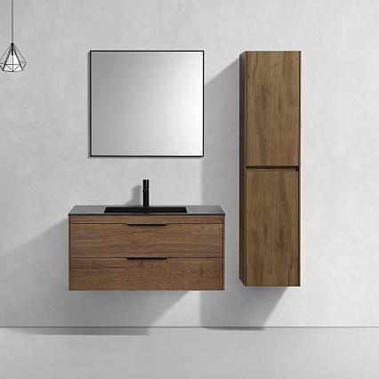 Тумба с раковиной Vincea Chiara 2D 100 см T.Oak
