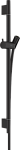 Душевая штанга Hansgrohe Unica S Puro 28632670 65 см со шлангом, матовый черный