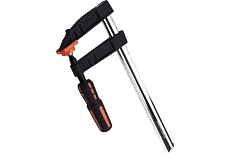 Реечная струбцина Harden усиленная, 2-х компонентная рукоятка, 120*600 мм 600306