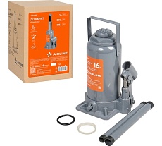 Домкрат бутылочный Airline 16т, MIN - 230 мм, MAX - 435 мм AJB16M