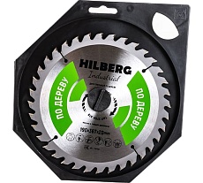 Диск пильный Industrial Дерево (190х20 мм; 36Т) Hilberg HW195