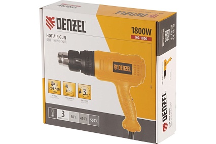 Технический фен Denzel HG-1800 28001