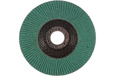 Круг лепестковый Best for Inox для УШМ (125х22,2 мм; К80) Bosch 2608607640
