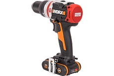 Аккумуляторная бесщеточная ударная дрель-шуруповерт Worx WX354