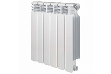 Радиатор Radena биметаллический высота 500мм, глубина 80мм, 6 секций 009010206