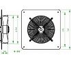 Вентилятор осевой на панели AIR-SC FZY (YWF) 4e-600b 220v 4687203408176