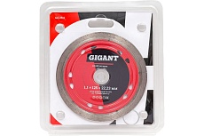 Диск алмазный отрезной Турбо ультратонкий (125x22.23х1.1 мм) Gigant Gd-2511