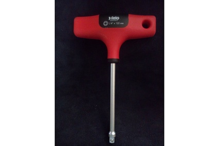 Т-образная отвертка под головки 1/4" Felo 39763560