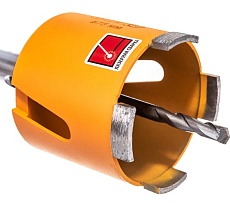 Коронка алмазная по бетону (75х90 мм; M16х110; SDS-plus) Спец СПЕЦ-0630002