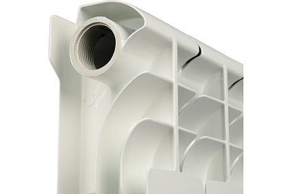 Биметаллический радиатор Rommer Profi BM 350 BI350-80-80-130 6 секций RAL9016 86630