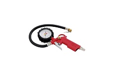 Пневматический пистолет для подкачки колес с манометром 63мм Intertool PT-0504