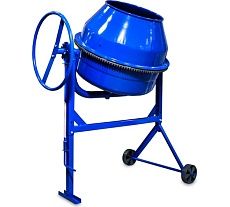 Электрический бетоносмеситель с чугунным венцом VERTA Б-130 4603002049587