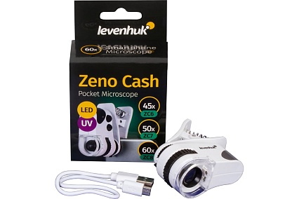 Карманный микроскоп для проверки денег Levenhuk Zeno Cash ZC7 74110
