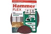 Круг шлифовальный фибровый Flex 243-012 (5 шт; 125 мм; P100; 12000 об/мин; 80 м/с) Hammer 526840