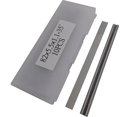 Нож сменный FHONK твердосплавный 82x5.5x1.1 HW 35 Z=2 (упаковка 10шт) 825511FK07-10