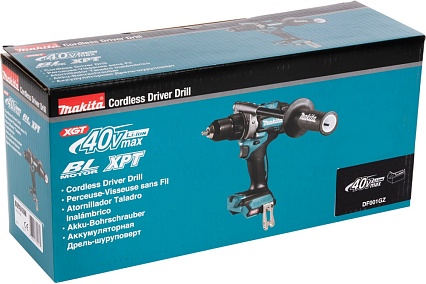 Аккумуляторная дрель-шуруповерт Makita XGT BL 40В DF001GZ