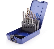 Набор машинных метчиков GSR Form RSP35 HSSE M3-M12 + сверла 14 предметов 08403018