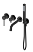 Смеситель для ванны Oliveeka Y-Line OL-889017-MB черный матовый