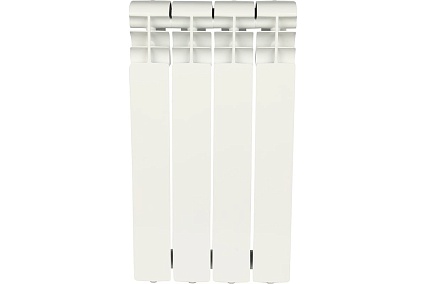 Алюминиевый радиатор Rommer Profi 500 AL500-80-80-100 4 секции RAL9016 82482