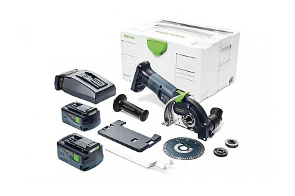 Аккумуляторная углошлифовальная машинка Festool DSC-AGC 18-125 FH Li 5,2 EBI-Plus 575346
