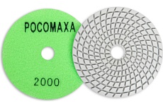 Алмазный гибкий шлифовальный круг (100 мм; зерно 2000) мокрая шлифовка РОСОМАХА 152000