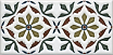 Декор Kerama Marazzi Клемансо орнамент 7.4х15 см, STG\B618\16000