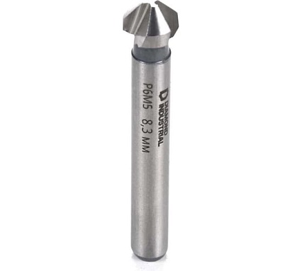 Зенковка по металлу 8,3 мм P6M5 конус 90 гр. DIN 335 Diamond Industrial DIDZM83