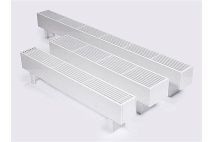 Напольный конвектор Gekon level u/fmc h13 l110 w13 ral9016 GLUF0.01311013/FMC/RAL9016