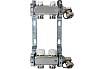 Коллекторная группа из нержавеющей стали ColSys 805R 2 выхода, с отсечными, термостатическими и дренажными клапанами 1805R22502