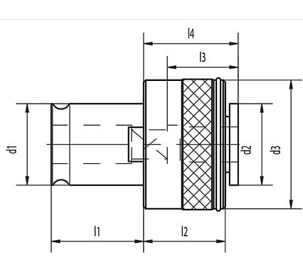 Вставка для метчиков Kintek IBS1-5.5X4.3