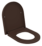 Крышка-сиденье Ambassador Abner 102T20601 толстое, коричневый матовый