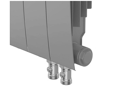 Радиатор Royal Thermo BiLiner 500/Silver Satin VDR - 4 секции НС-1309748