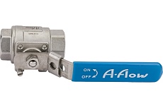 Шаровой кран A-Flow Ду 20мм, подсоединение G 3/4&quot; VBZU-20-FG