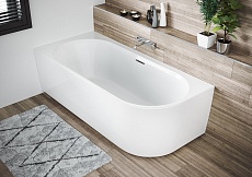 Акриловая ванна Riho Desire Corner 184x84 см R белый