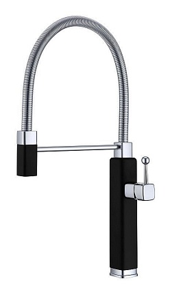 Смеситель для кухни Vincea VKF-101MB черный