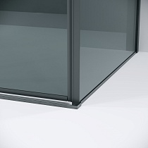 Душевой уголок Grossman Galaxy 120.K33.01.1490.42.10 140x90 тонированный, графит сатин