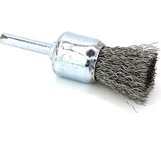 Щетка для дрели 25x6 мм концевая гофрированная RinG 247760