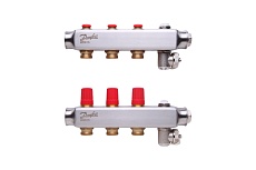 Коллекторы Danfoss SSM-3 для 3 контуров 088U0803