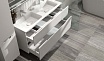 Тумба с раковиной Jorno Modul 120 см, белый