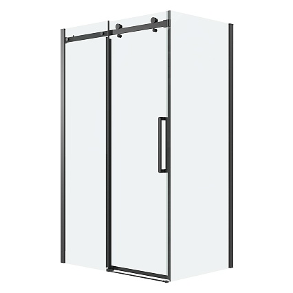 Душевой уголок Grossman Classic 120.K33.04.1080.21.00 100x80 прозрачный, черный матовый