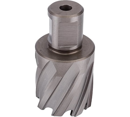 Сверло корончатое HSS по металлу (33х30/63 мм; Weldon 19) D.BOR CD-HSS-030-033-W