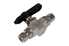 Шаровой кран Hy-Lok 102 серии, проходной, 12мм - 12мм HB3-H-12M-PK