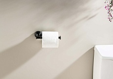 Держатель туалетной бумаги Aquatek Классик AQ4508MB черный матовый